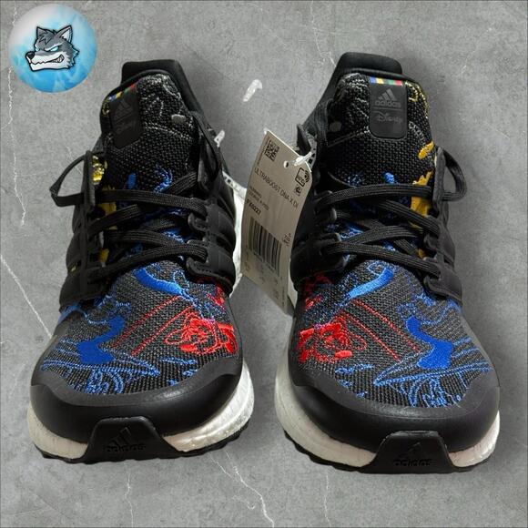 Adidas Ultraboost DNA X Disney Goofy Black Blue Primeknit Shoes Women 5.5 FX0227 - Picture 5 of 5